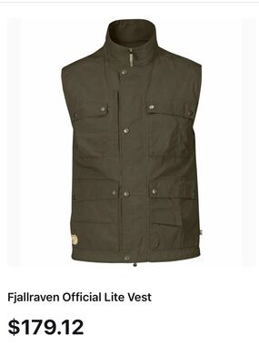 Fjallraven official Lite Vest